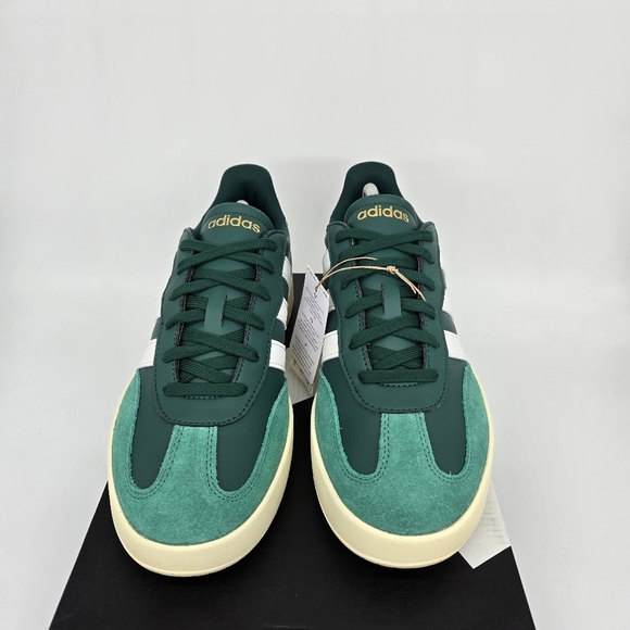 New adidas Barreda Lifestyle Collegiate Green Core White Men\'s Shoes Size 10.5 main image 6